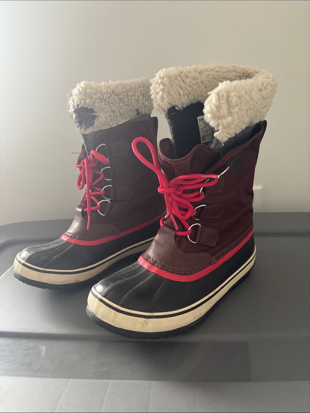 Sorel Women’s Waterproof Winter Boots with Faux Fur Lining